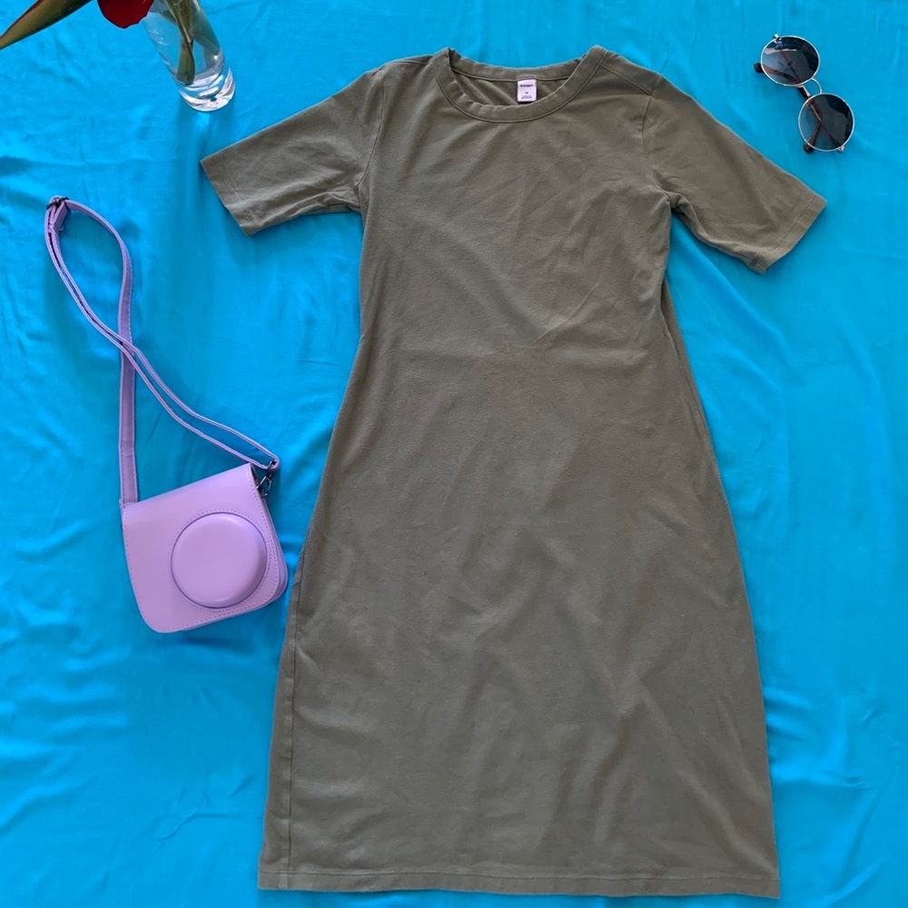 Olive Green Dress
